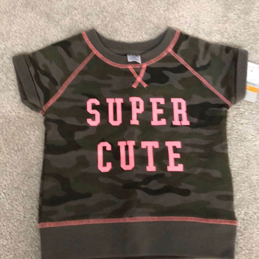 Girls camo shirt